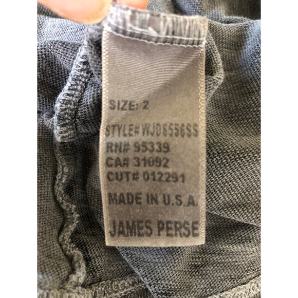 James Perse Standard Gray Maxi Dress Size 2 Sleeveless Tank Dress Casual - Picture 7 of 16